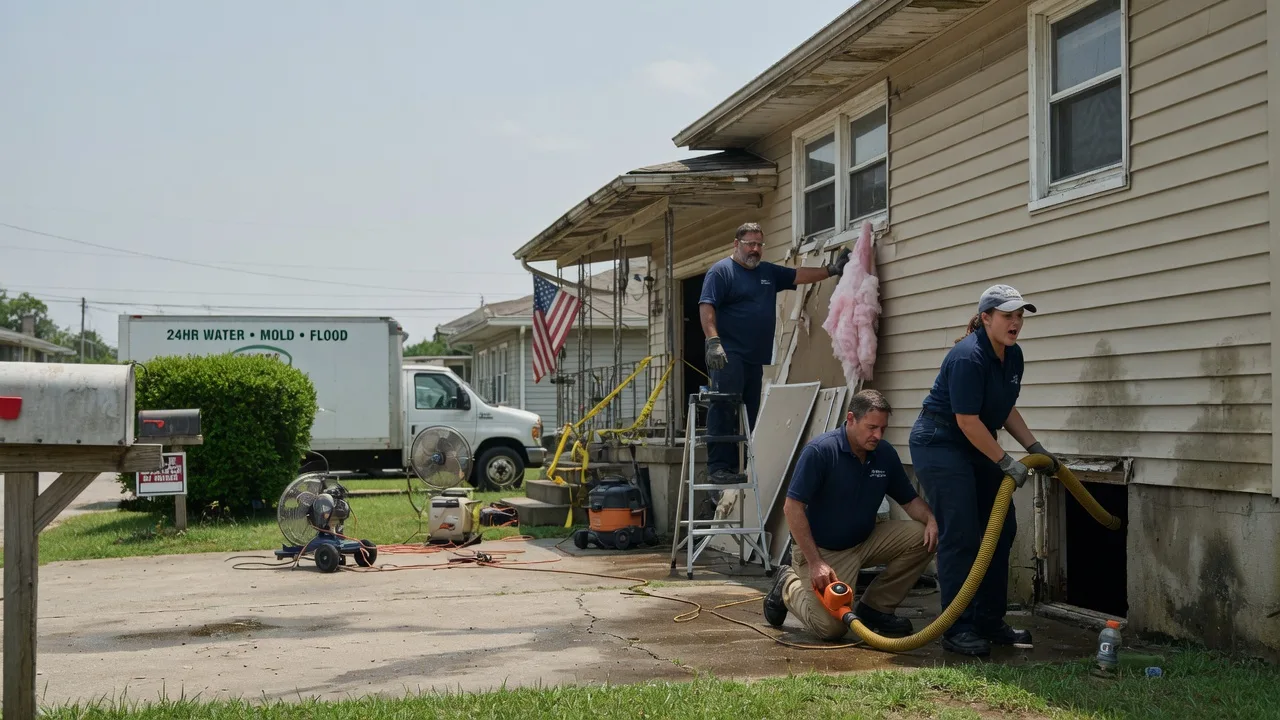 Water Damage Repair in Chatham, IL near me